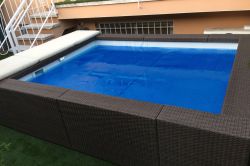  Triple Cell cover in a small pool